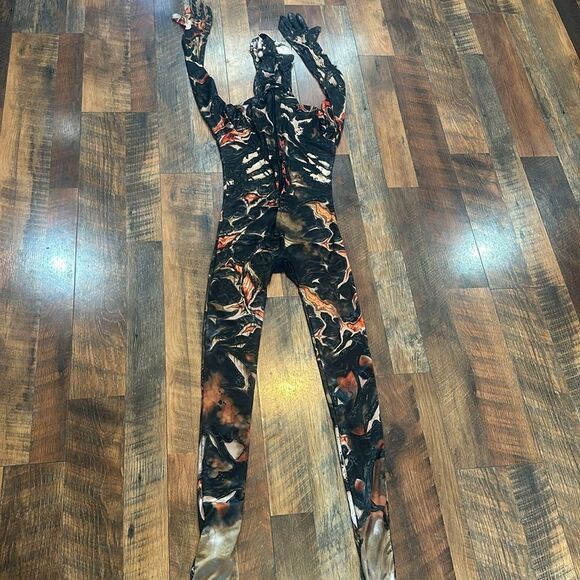 Spirit Halloween-skin suit costume YL (6024B) - Picture 4 of 4